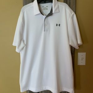 Heat gear under armour polo shirt